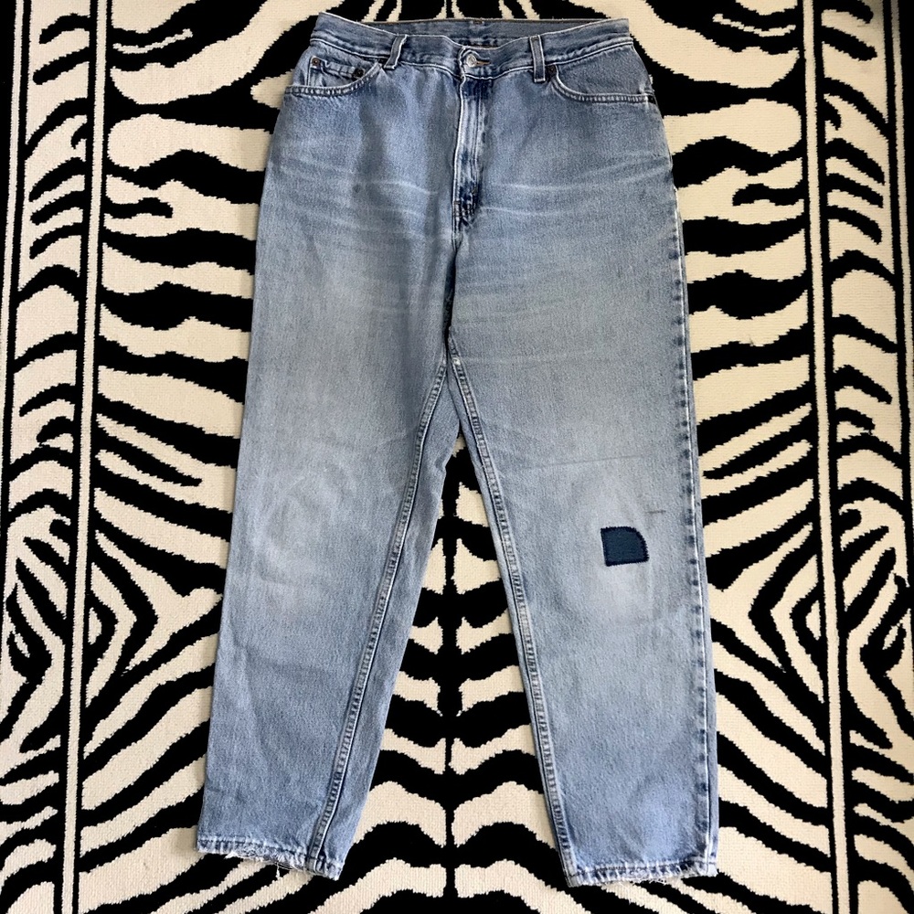 Vtg | Levi’s 550s patchwork High Waisted Mom Jeans